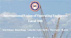 Desktop Screenshot of iuoelocal406.org
